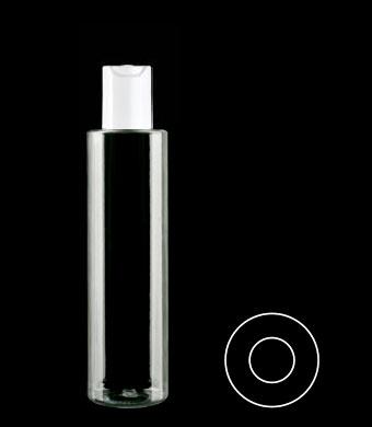 200ML SLIM TUBULAR ROUND PET WITH 24-410 NECK FINISH