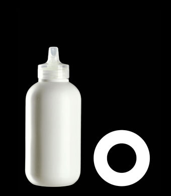 290ML MEDICO ROUND HDPE WITH 33-400 NECK FINISH