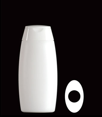 150ML VOGUE OVAL HDPE WITH 23MM NECK