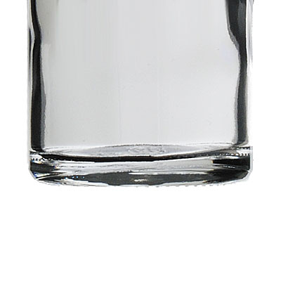 1OZ FLINT CYLINDER ROUND GLASS BOTTLE - 18-415 NECK-detail image