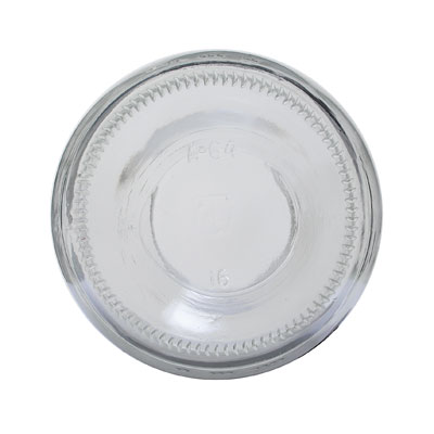 64OZ FLINT ECONOMY ROUND GLASS JAR - 83-400-detail image