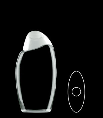 200ML MERIDIAN OVAL PETG WITH 21MM NECK