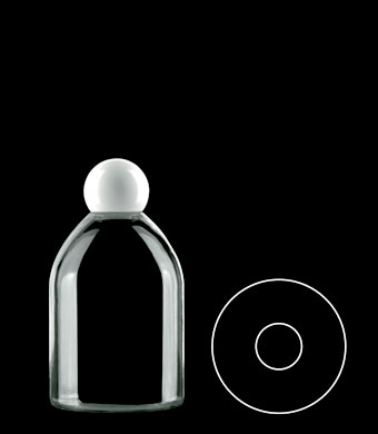300ML MILAN ROUND PETG WITH 24-410 NECK FINISH