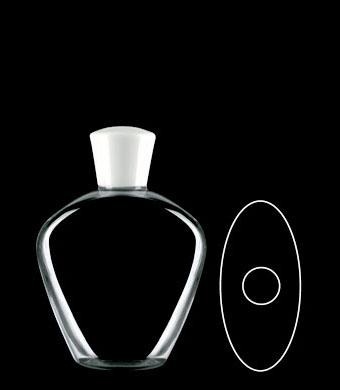 250ML VANILLA OVAL PETG WITH 24-415 NECK FINISH