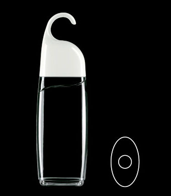 250ML SWIRL SHOWER GEL OVAL PETG WITH 24-410 NECK FINISH