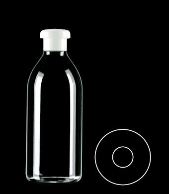 400ML TALL ROUND PETG WITH 24-415 NECK FINISH