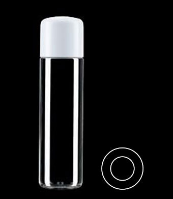 250ML TUBULAR ROUND PETG WITH 28MM NECK