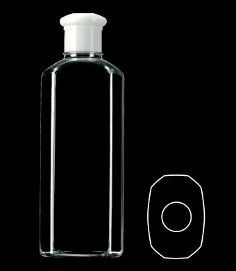 500ML SIGMA OVAL PETG WITH 30MM NECK