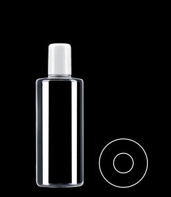 250ML SHORT TUBULAR ROUND PETG WITH 24-415 NECK FINISH