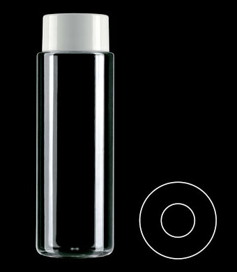 500ML TUBULAR ROUND PETG WITH 28MM NECK