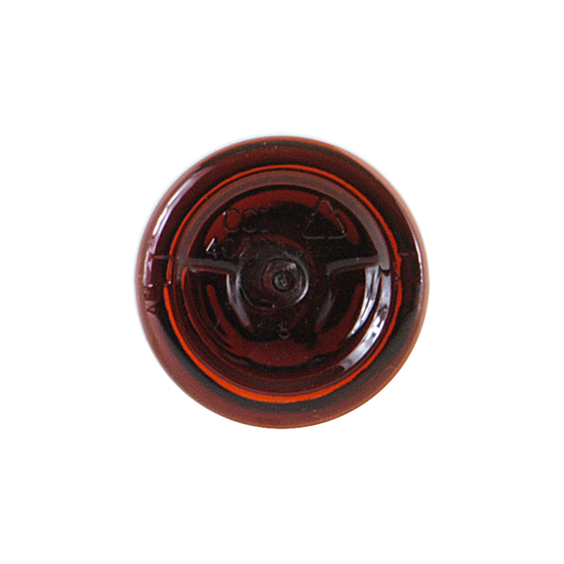 4OZ AMBER COSMO ROUND PET - 20-410-detail image