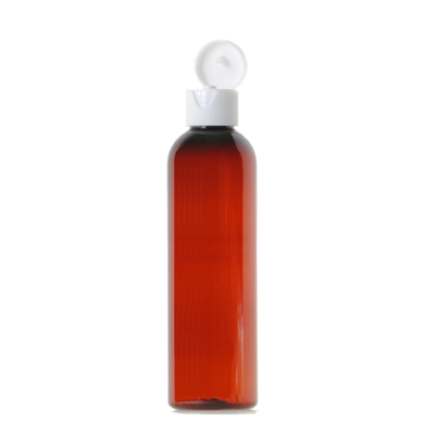 4OZ AMBER COSMO ROUND PET - 20-410-detail image