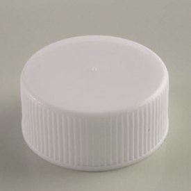 22-400 WHITE RIB SIDE MATTE TOP SHORT SKIRT PLASTIC CT CAP