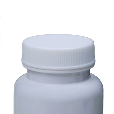 150CC WHITE PET WIDE MOUTH ROUND PACKER PLASTIC BOTTLE - 38-400 NECK-detail image