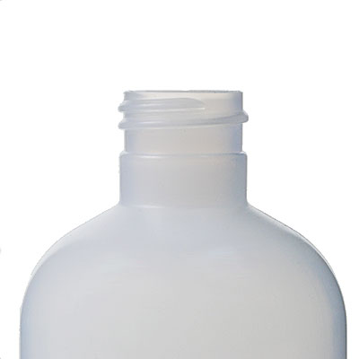 8OZ NATURAL LDPE BOSTON ROUND - 24-410 NECK-detail image