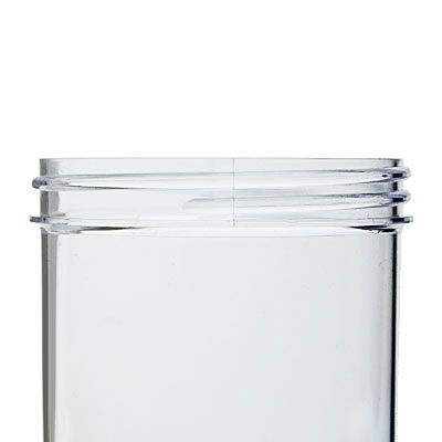 8OZ CLEAR PS STRAIGHT SIDED ROUND - 70-400 NECK-detail image