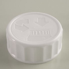 33-400 WHITE PICTORAL TOP CHILD RESISTANT CAP (CRC)