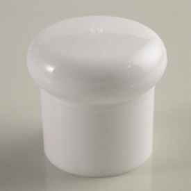 20-415 WHITE PLASTIC CT DOME CAP