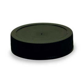 43-400 BLACK SMOOTH SIDE PLASTIC CT CAP