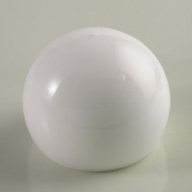 18-415 WHITE PLASTIC SMOOTH CT DOME CAP