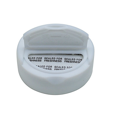 53- 485 WHITE SPICE DUAL-FLAP CAP - 0.200 / POUR DISPENSE-detail image