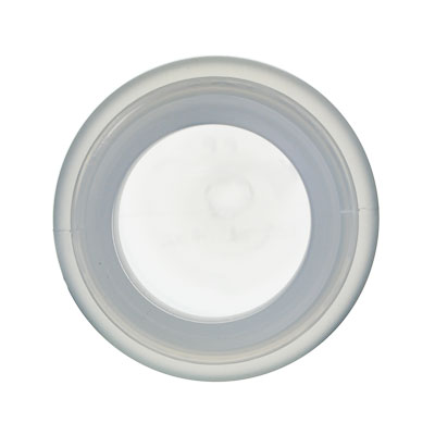 4OZ NATURAL PP WIDE MOUTH BOTTLE CAPPED INCLUDED ROUND - 38-415 NECK-detail image