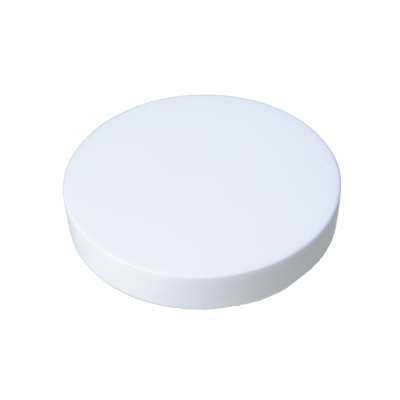 100-400 WHITE SMOOTH SIDE SMOOTH TOP PLASTIC CAP - F217 LINER