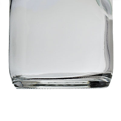 4OZ FLINT BOSTON ROUND GLASS BOTTLE - 22-405 NECK-detail image