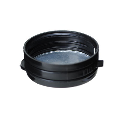 38MM BLACK LDPE HINGE GUARD TEARBAND TAMPER EVIDENT CAP - HS035 LINER-detail image