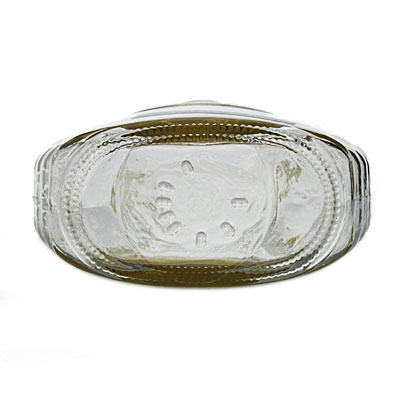 8OZ FLINT SALAD / BANJO ROUND GLASS BOTTLE - 38-400 NECK-detail image