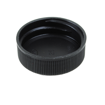 33-400 BLACK RIB SIDE / MATTE TOP PP CLOSURE-detail image