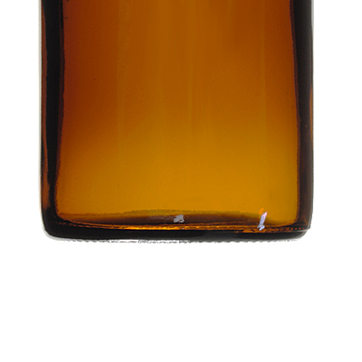 150CC AMBER WIDE MOUTH ROUND GLASS - 45-400-detail image