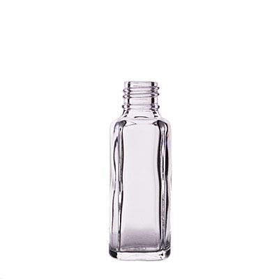 6ML FLINT GLASS SELENA SQUARE - 13-415 NECK FINISH-detail image
