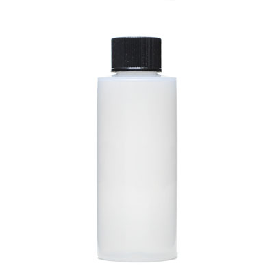 2OZ NATURAL CYLINDER ROUND LDPE PLASTIC BOTTLE -  20-410-detail image