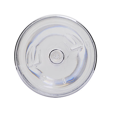 236ML CLEAR SQUART CYLINDER ROUND PET PLASTIC - 24-410-detail image