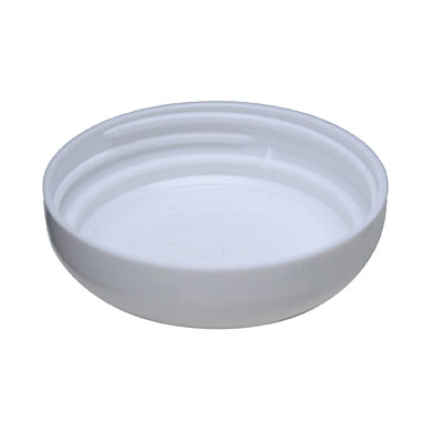 58- 400 WHI PP DOME CAP UNLINED-detail image
