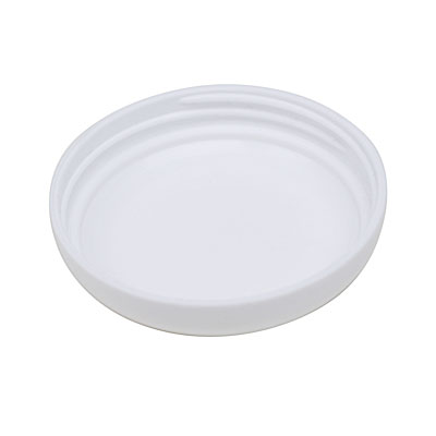 PLASTIC CT CLOSURE: 70-4 00 WHITE SMOOTH SIDE / SMOOTH TOP PP DOMED CAP UNLINED-detail image