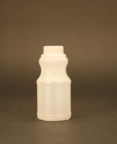 8OZ WHITE OCTDECANTER ROUND HDPE