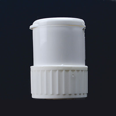 24-410 MD3200 INTEGRATED CAP WITH LIVING HINGE OUTPUT DISPENSING PUMP