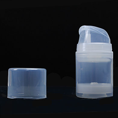 50ML NATURAL PEARL ALL PLASTIC AIRLESS DISPENSING SYSTEM
