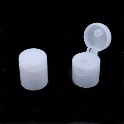 22-415 POLYCAM FROSTED SMOOTH WALL FLIP TOP DISPENSING CAP WITH ARC SEAL
