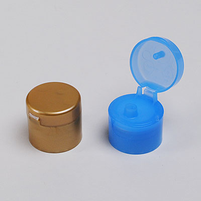 24-410 POLYCAM SMOOTH WALL FLIP TOP DISPENSING CAP WITH ARC SEAL