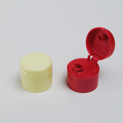 28-410 POLYCAM SMOOTH WALL FLIP TOP DISPENSING CAP WITH ARC SEAL