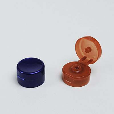 1-3/8" M8 TUBE CLOSURE FLIP TOP DISPENSING CAP WITH V SEAL