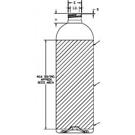 500ML CLEAR WESTON BULLET PLASTIC BOTTLE
