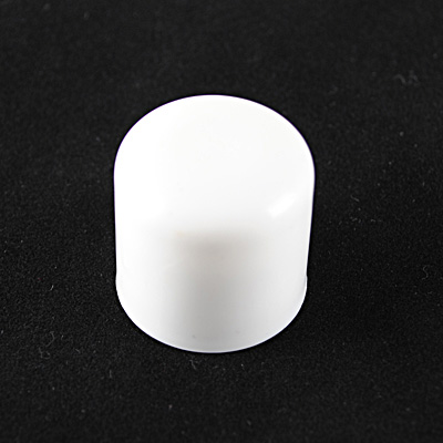 20-410 WHITE TALL PP PLASTIC POLYDOME (CT) CAP