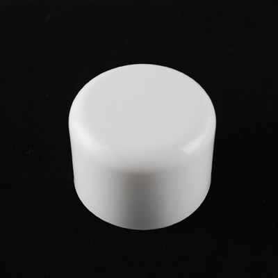 24-410 2OZ WHITE PP PLASTIC POLYDOME (CT) CAP