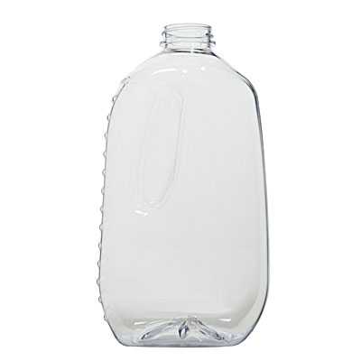 48OZ CLEAR JUPITER OBLONG PLASTIC BOTTLE (38-400 NECK)