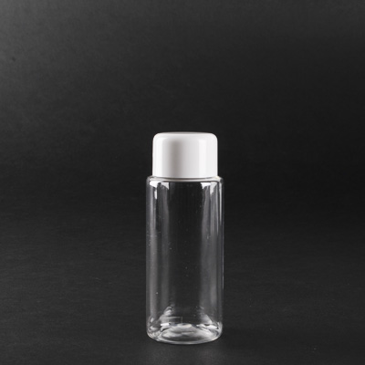2OZ CLEAR PET PLASTIC CYLINDER