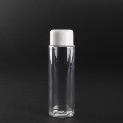 2OZ CLEAR PET PLASTIC EURO CYLINDER
